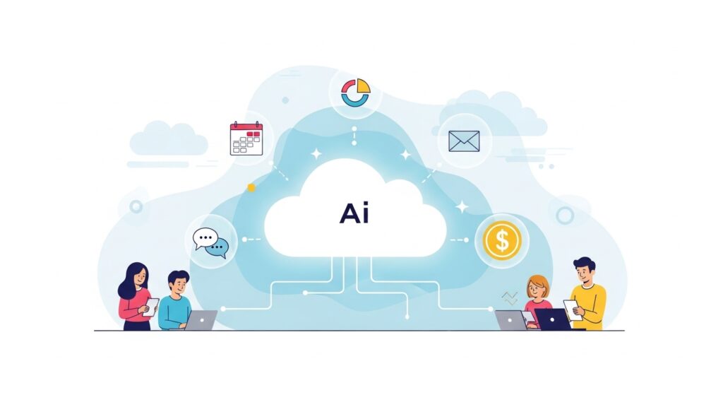 right AI cloud business management platform
