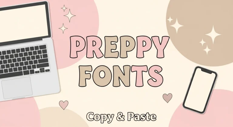 Preppy Fonts
