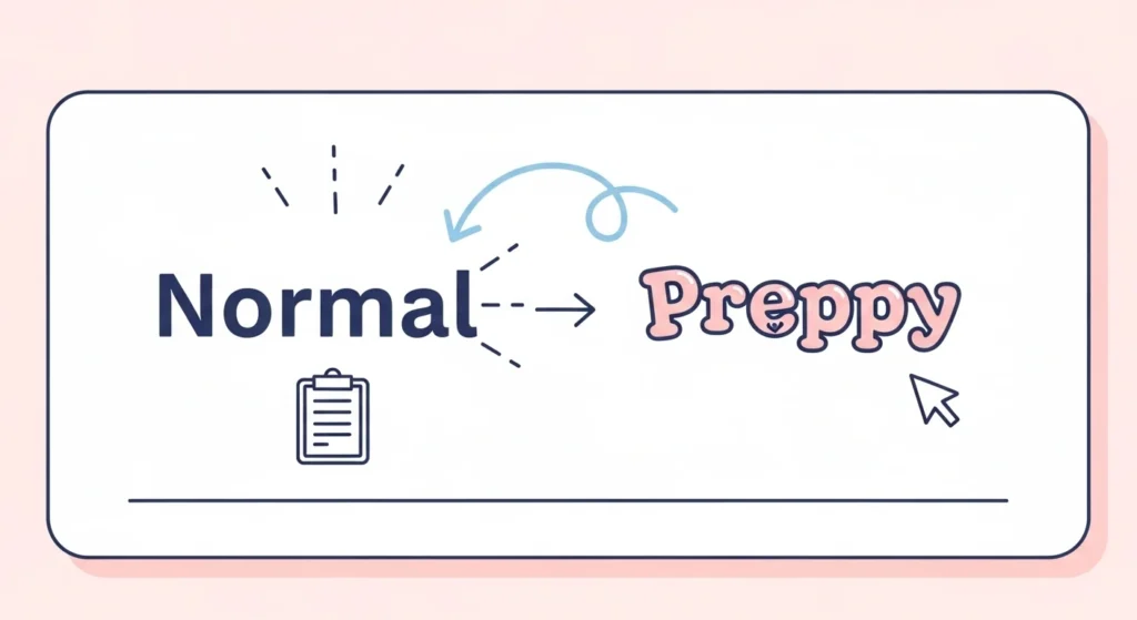 What Are Preppy Fonts